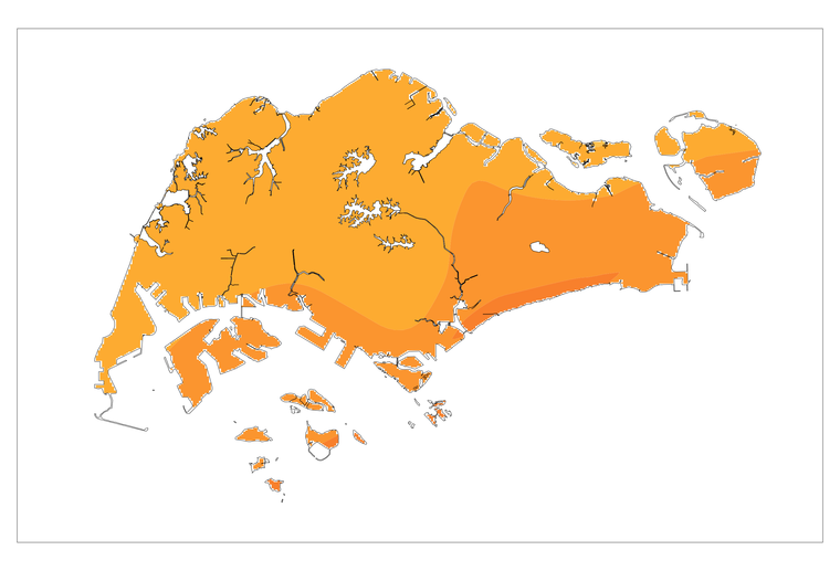 annual mean daily temperature for 2023