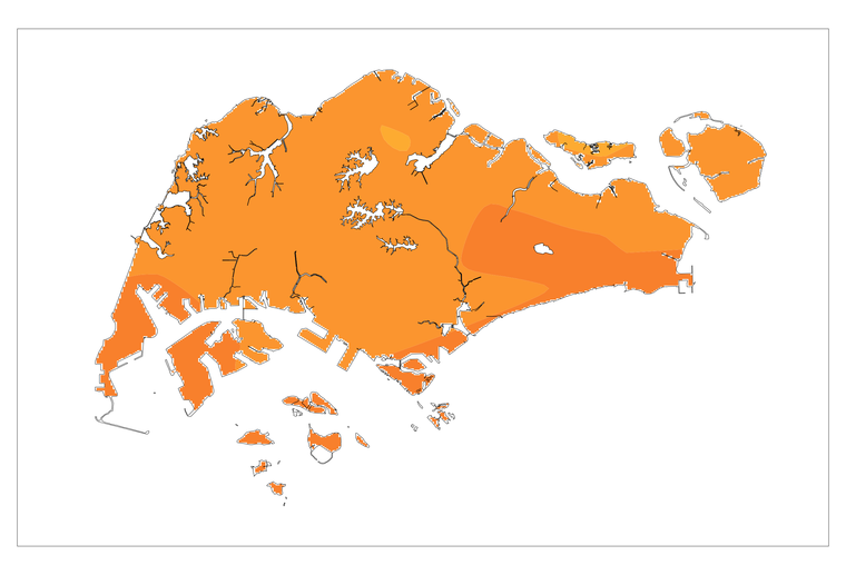 annual mean daily temperature for 2024