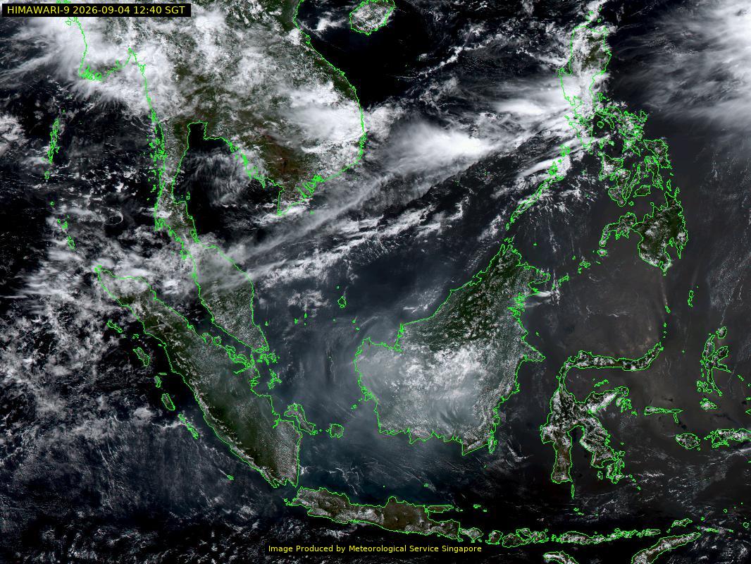 weather satellite image over southeast Asia