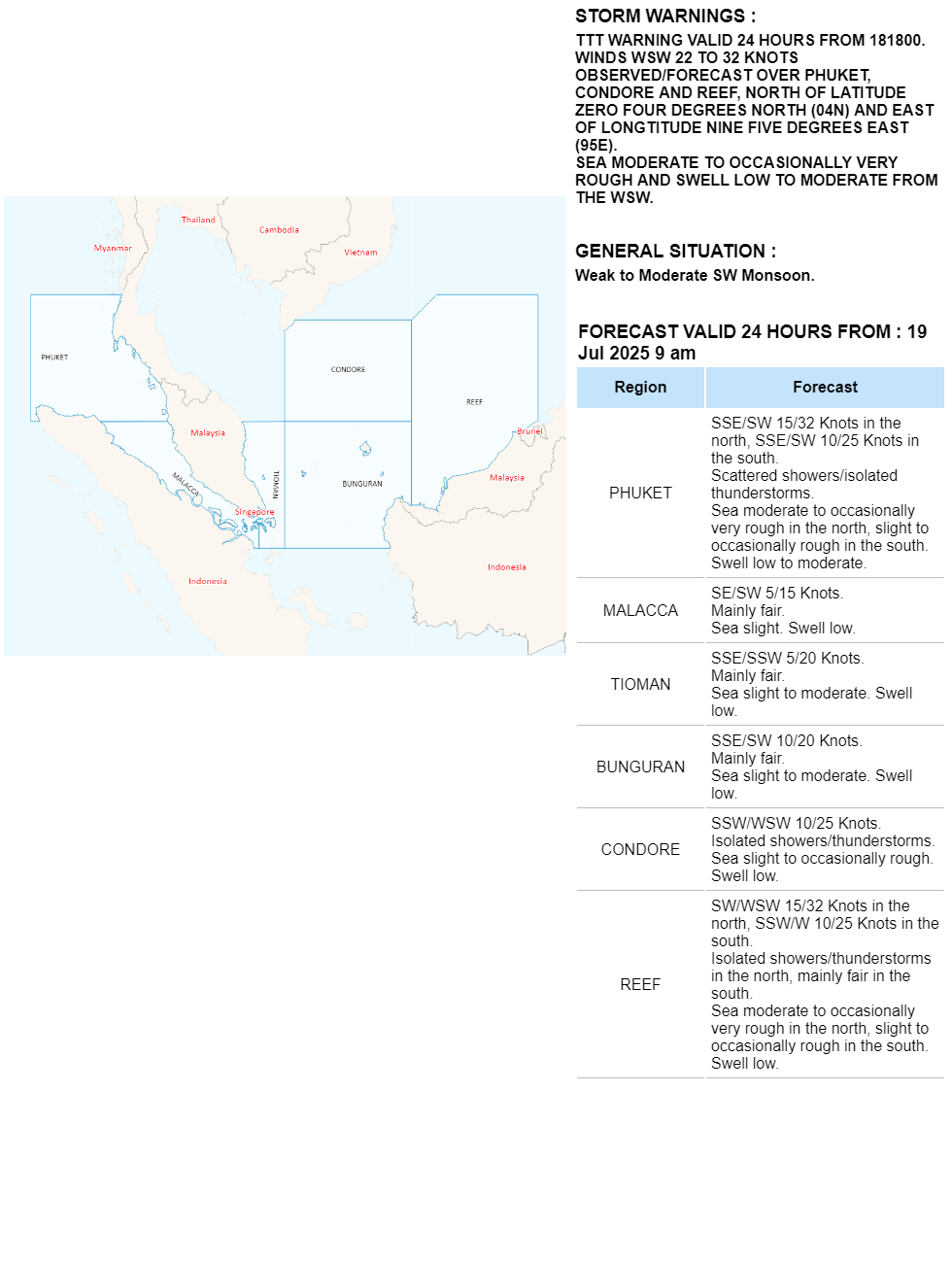 shipping forecast areas