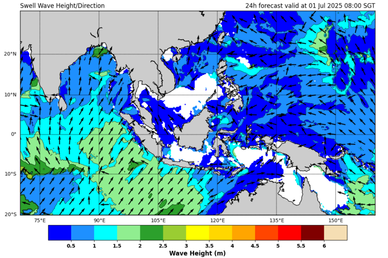 24 hour swell forecast