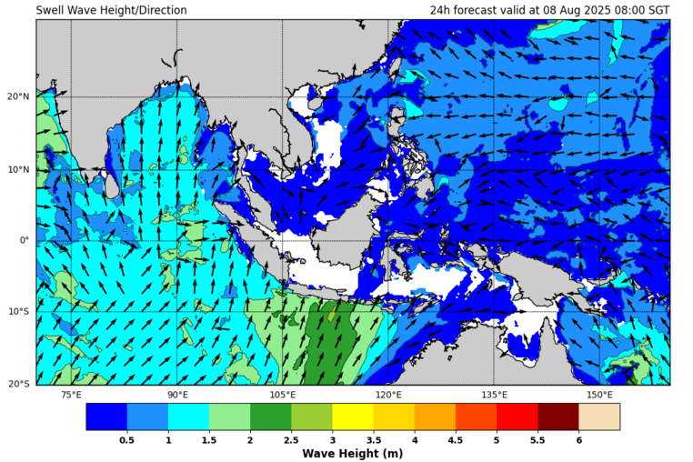 24 hour swell forecast