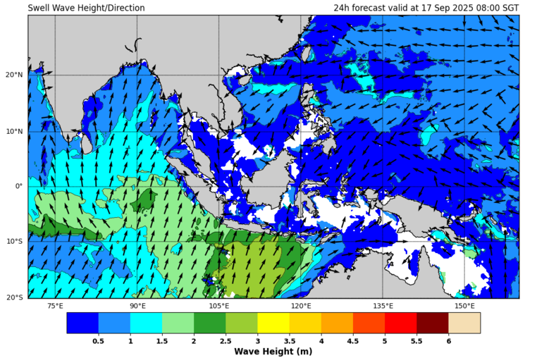 24 hour swell forecast