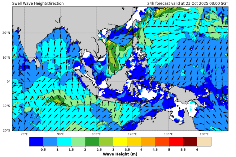 24 hour swell forecast