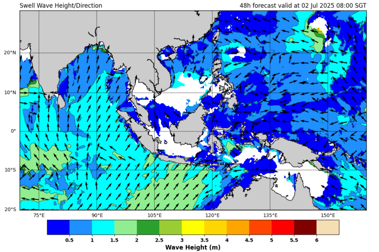 48 hour swell forecast