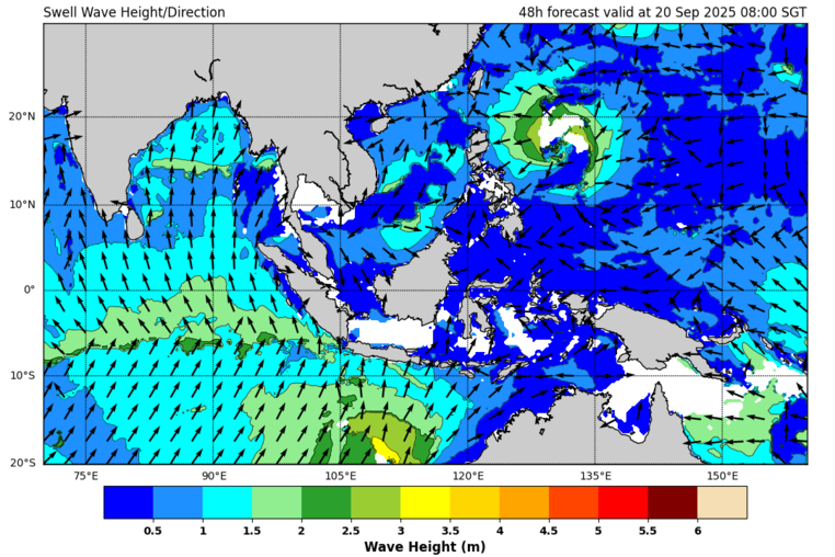 48 hour swell forecast