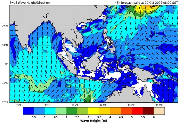 48 hour swell forecast