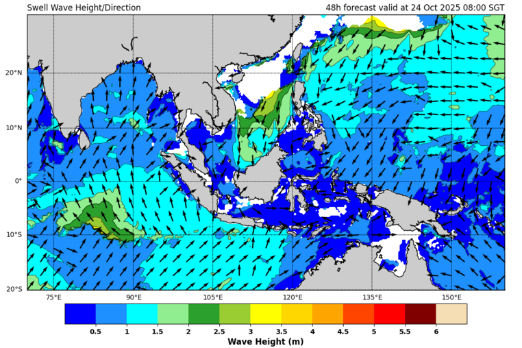 48 hour swell forecast