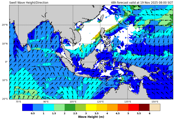 48 hour swell forecast