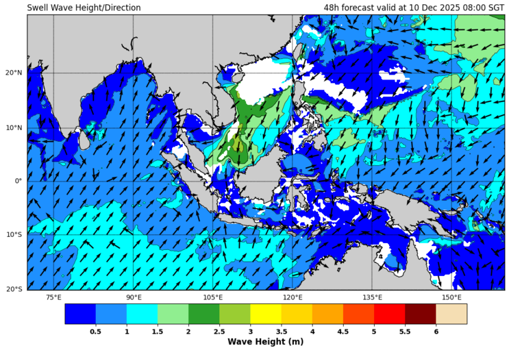 48 hour swell forecast