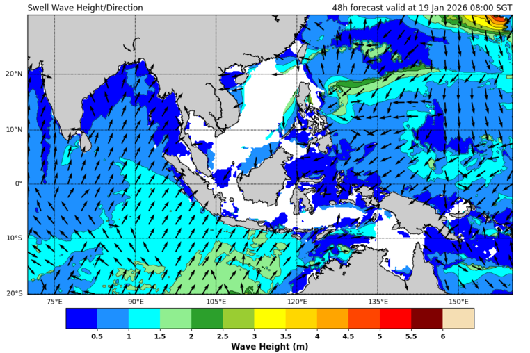 48 hour swell forecast