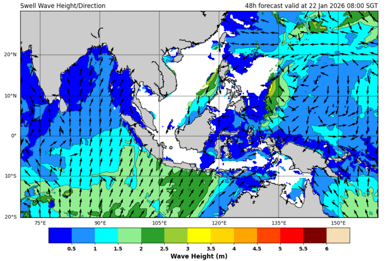 48 hour swell forecast