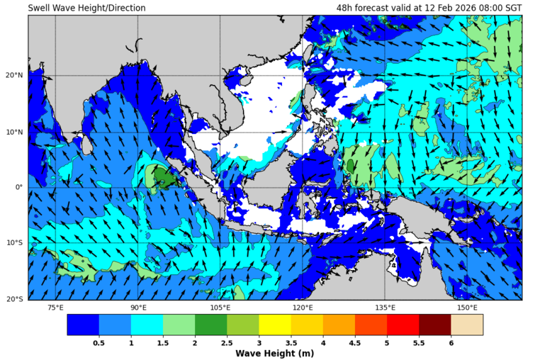 48 hour swell forecast