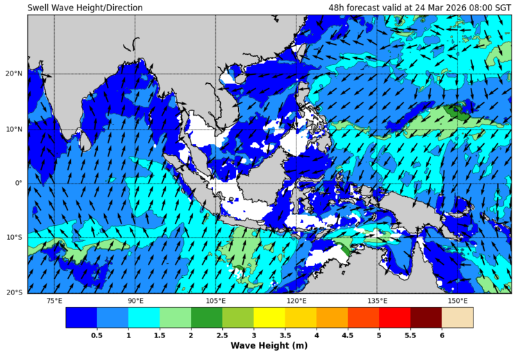 48 hour swell forecast