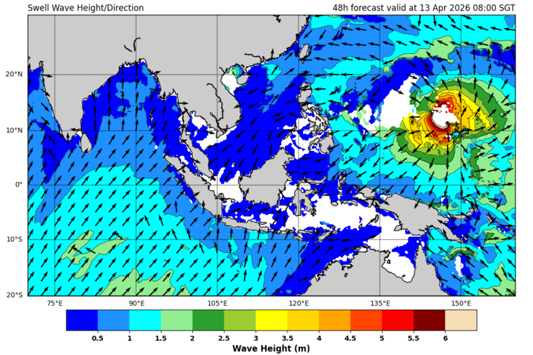 48 hour swell forecast