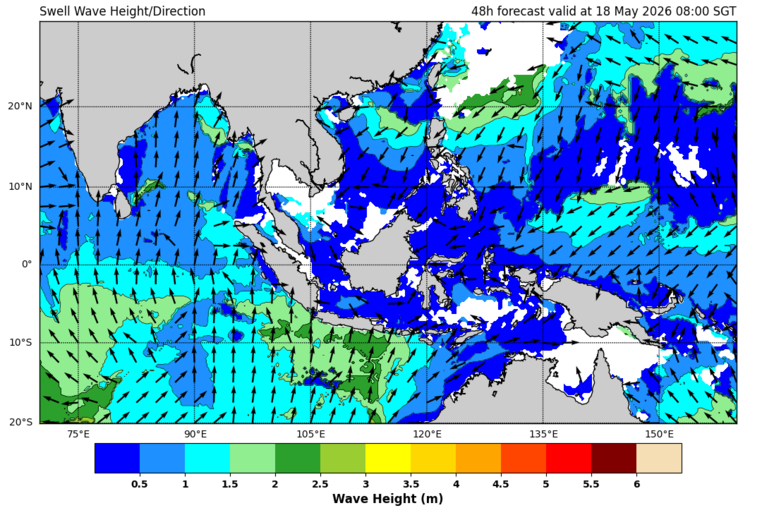 48 hour swell forecast