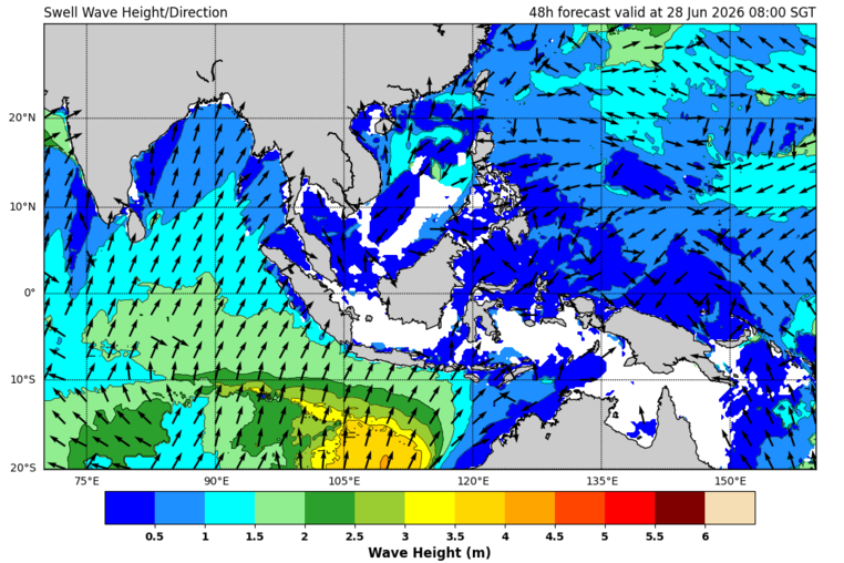 48 hour swell forecast