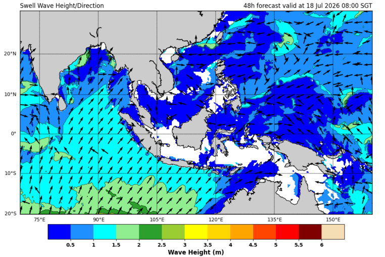 48 hour swell forecast