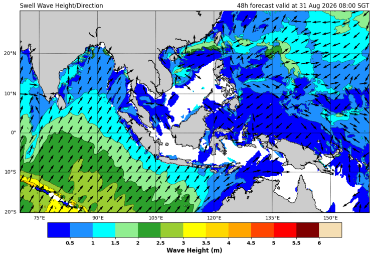 48 hour swell forecast