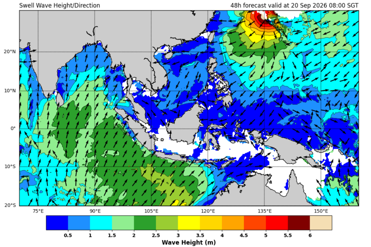48 hour swell forecast