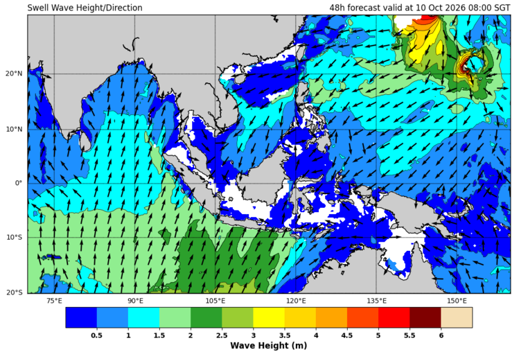 48 hour swell forecast