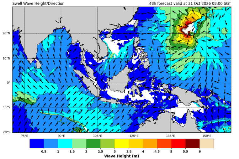 48 hour swell forecast