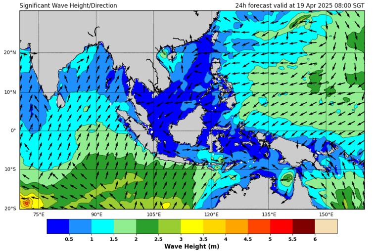 24 hour significant wave forecast 