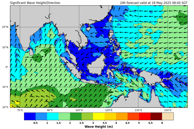 24 hour significant wave forecast 