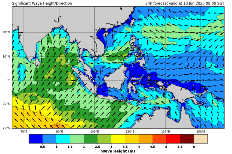 24 hour significant wave forecast 