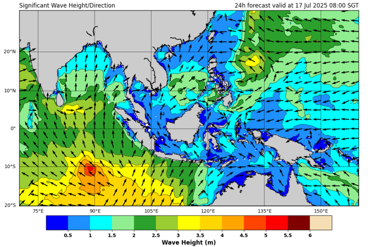 24 hour significant wave forecast 