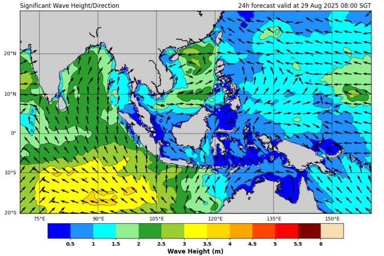 24 hour significant wave forecast 