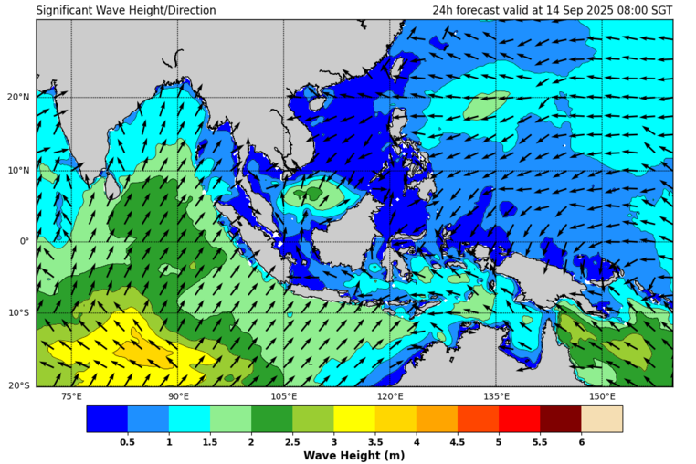 24 hour significant wave forecast 
