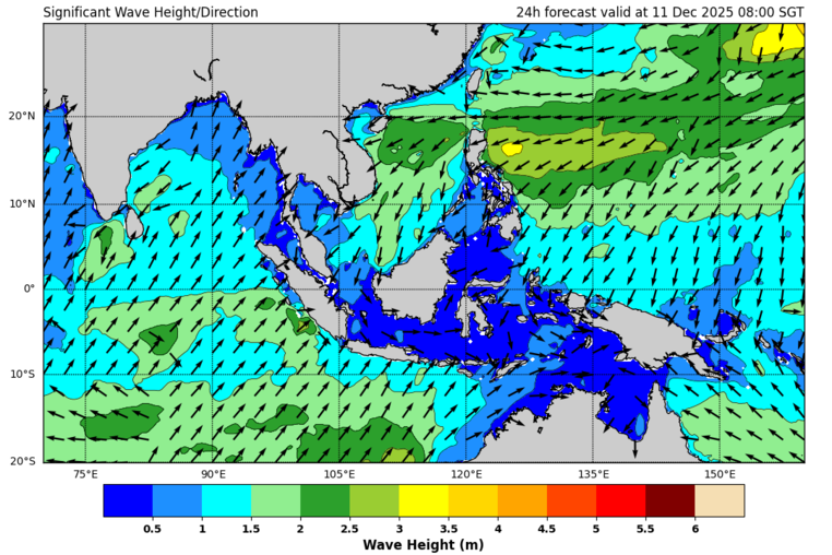 24 hour significant wave forecast 