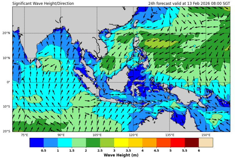 24 hour significant wave forecast 