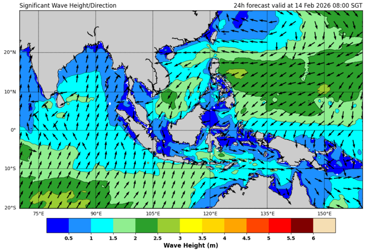 24 hour significant wave forecast 