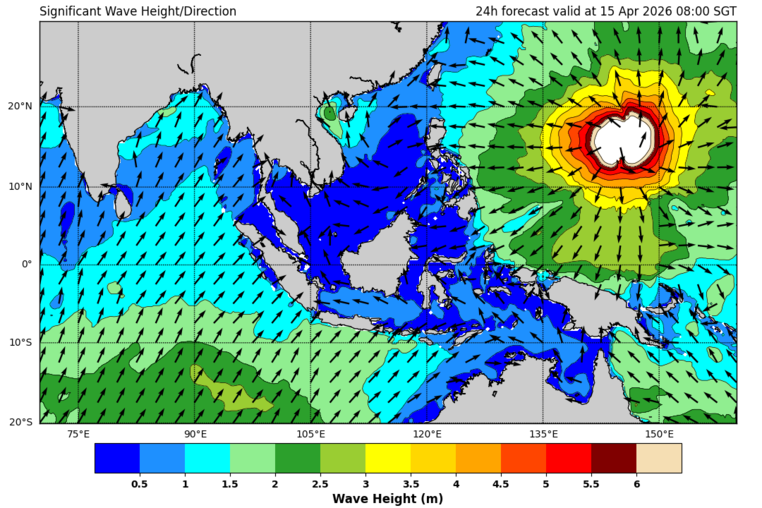 24 hour significant wave forecast 
