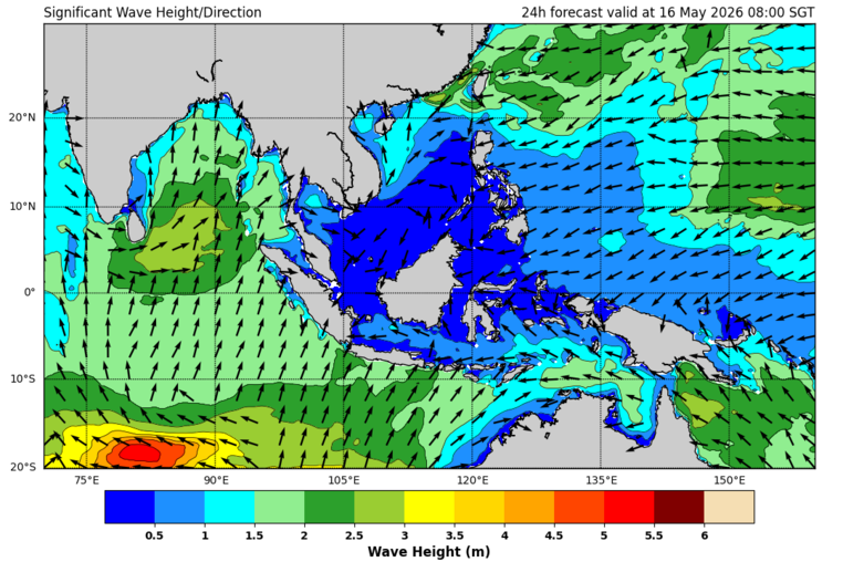 24 hour significant wave forecast 