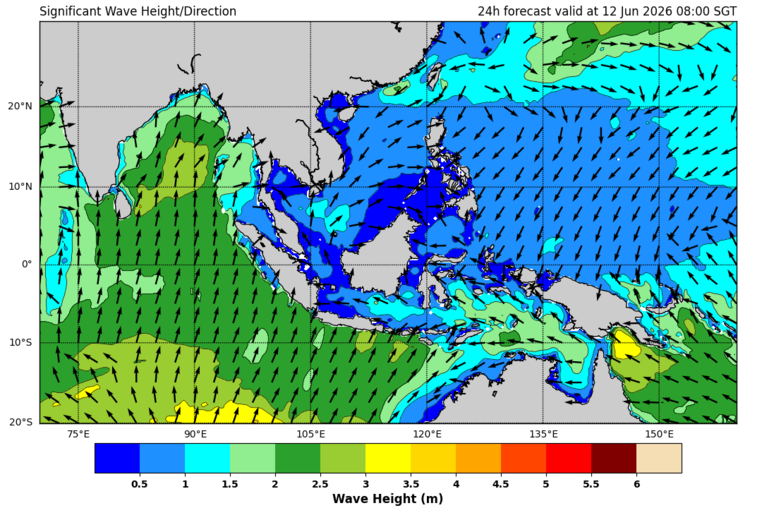 24 hour significant wave forecast 
