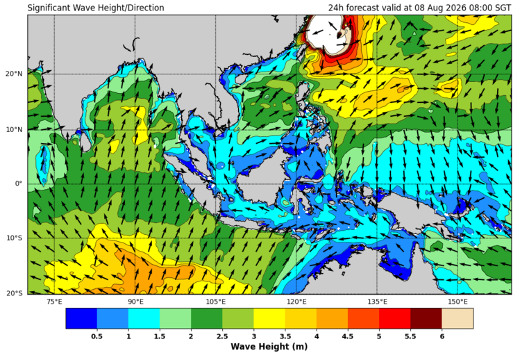 24 hour significant wave forecast 