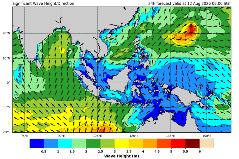 24 hour significant wave forecast 