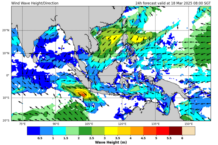 24 hour wave forecast