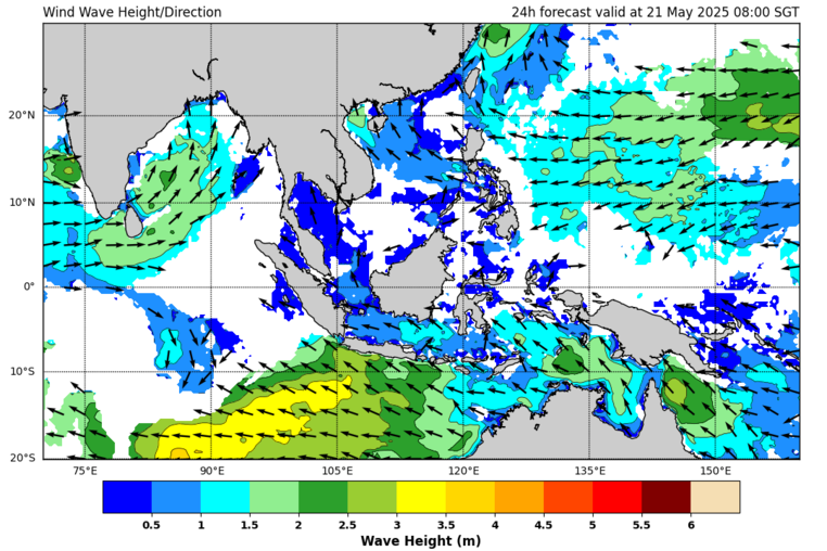 24 hour wave forecast