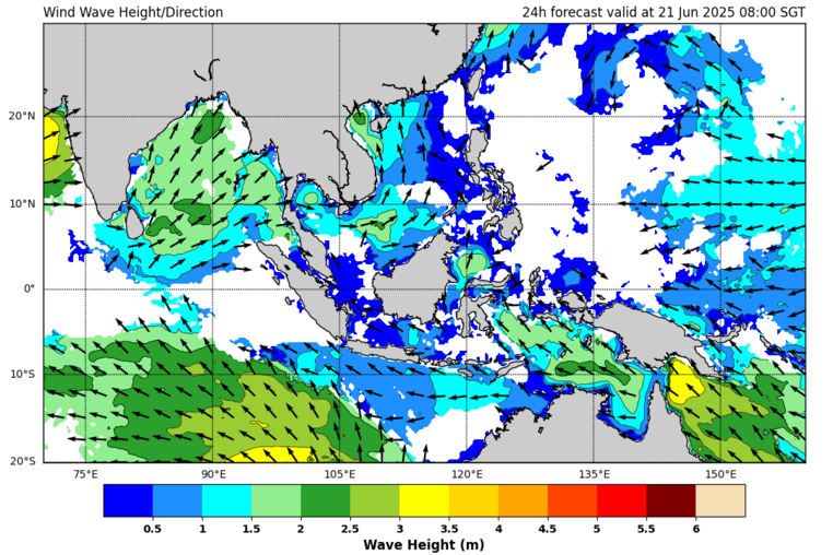 24 hour wave forecast