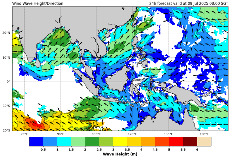 24 hour wave forecast
