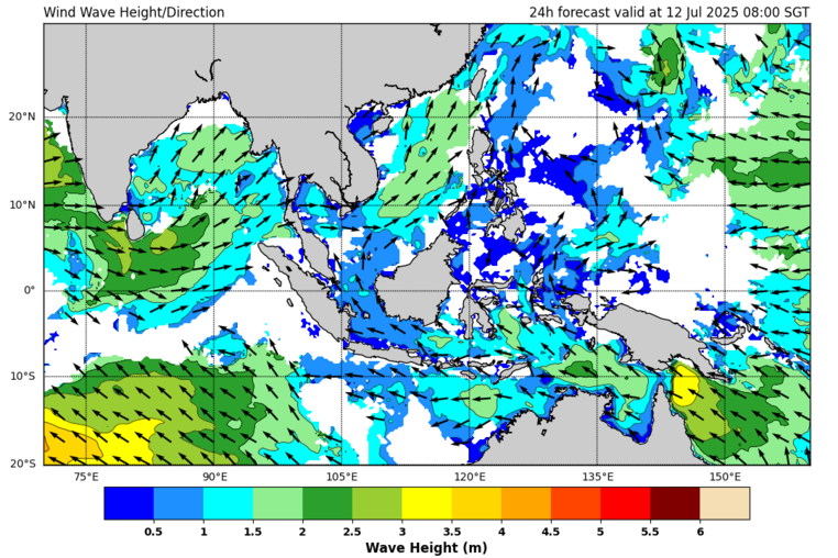 24 hour wave forecast