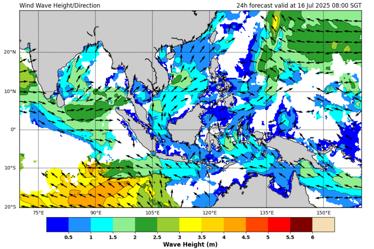 24 hour wave forecast