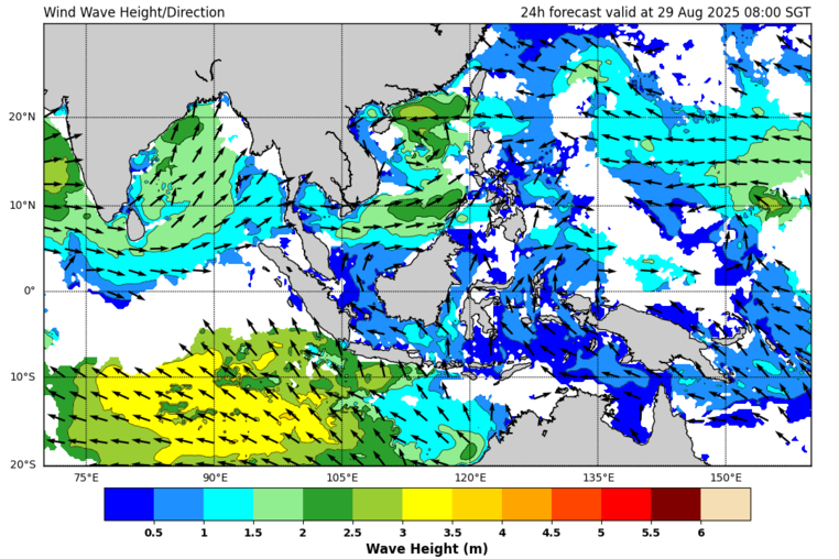 24 hour wave forecast