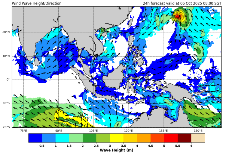 24 hour wave forecast