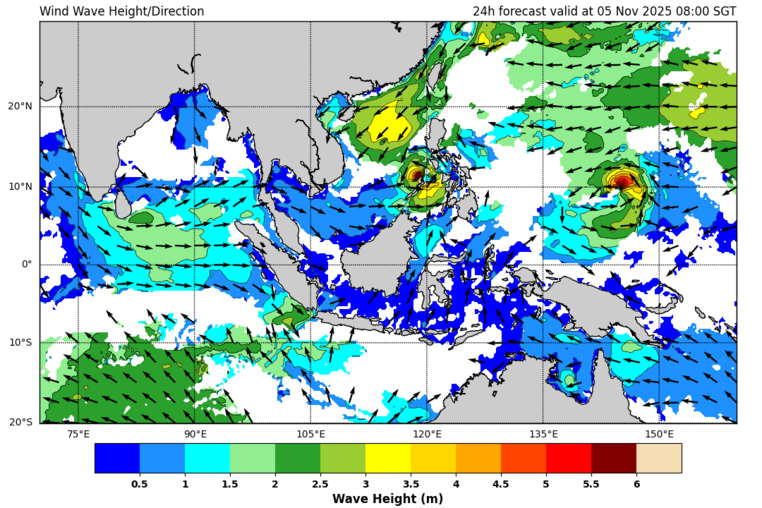 24 hour wave forecast