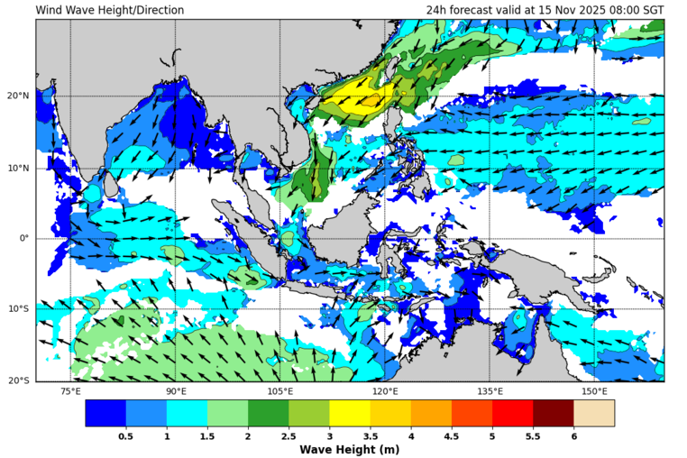 24 hour wave forecast